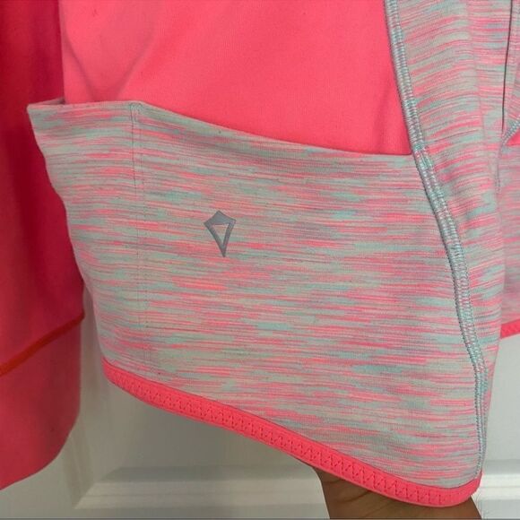 Ivivva by Lululemon Pink Gray Ready to Perform Sweater - Picture 6 of 8